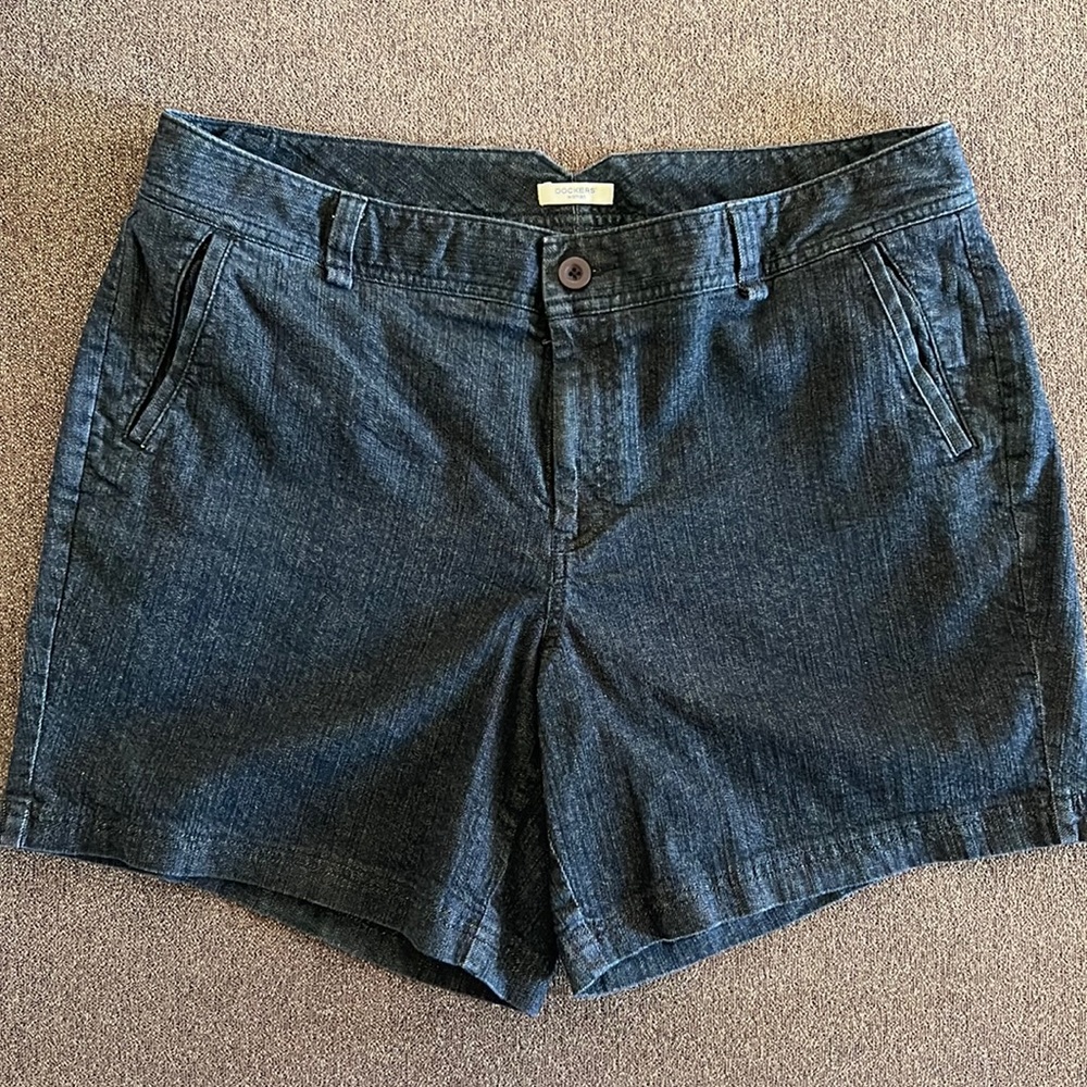 Dockers womens jean shorts
